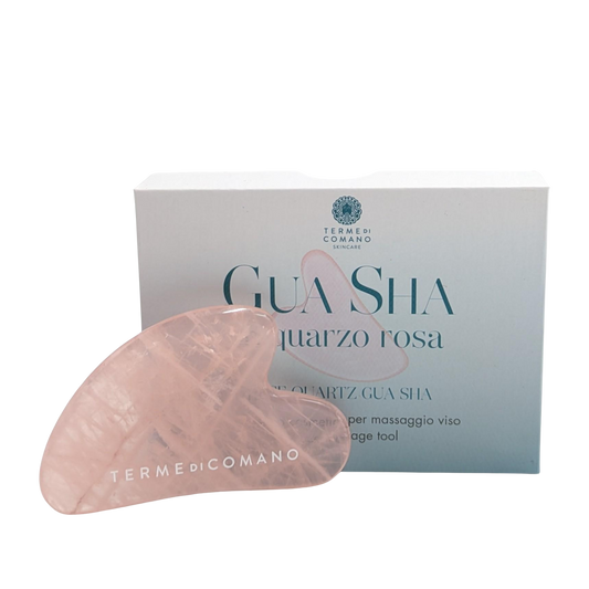Guasha in quarzo rosa